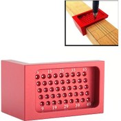 Resim Xindoker Alüminyum T Tipi Ahşap Çizim Çizgisi - Hassas Ölçekli, Dayanıklı Ve Kompakt Ahşap İşleri Çizici Aleti 