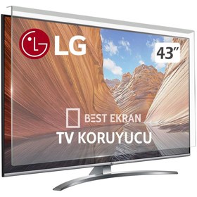Resim Bestekran Lg 43" Inç 43uj635v Tv Ekran Koruyucu 109 Ekran Kırılmaz Paneli 