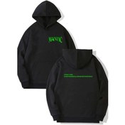 Resim Stray Kids Everywhere Ön-arka Baskılı Kapşonlu Sweatshirt 