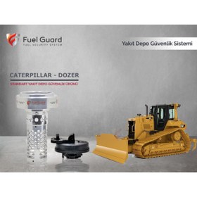 Resim FUEL GUARD Caterpillar Dozer Yakıt Depo Güvenlik Cihazı (KAPAK HEDİYELİ) 