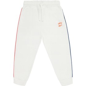 Resim Erkek Çocuk Beyaz Jogger Eşofman Altı - Beyaz / 3-4 yaş 