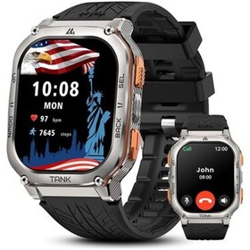 Resim Amaztim Akıllı Saat, 60 Gün Pil Ömrü, Paslanmaz Çelik Gövde - Gümüş 