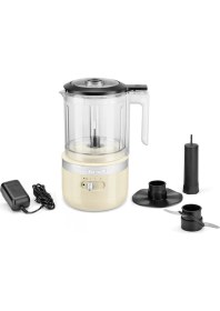 Resim KitchenAid 5KFCB519EAC Kablosuz 1,19 L Mutfak Robotu Almond Cream 