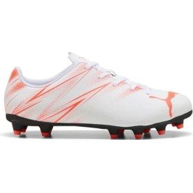Resim Puma Attacanto Fg/ag Jr Beyaz Unisex Krampon 000000000102236505 Beyaz-kırmızı Beyaz - Kırmızı 