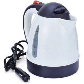 Resim abnturk 3D 1 Litre 12 Volt Araç Içi Oto Su Isıtıcı Kettle Çakmaklık Girişli 