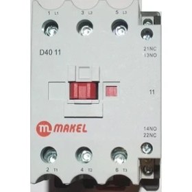 Resim Makel 3P Knc1-4011 Ac Kontaktör 18,5Kw 40A 