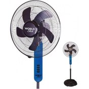 Resim abnturk Uzaktan Kumandalı 5 Kanat Metal Pervaneli 110W Zaman Ayarlı 18 Stand Fan Ayaklı Vantilatör 