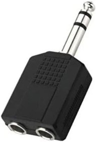 Resim STOREMAX BRFShop mm jack çoğaltıcı 6.3 mm erkek 2x 6.3 mm dişi jack gitar jack çoğaltıcı 1165984 
