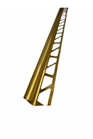 Resim Belle Fusion Mey İthalat® Sarı 12 mm Seramik İç Köşe Profili 2,70 Metre 10 Adet 
