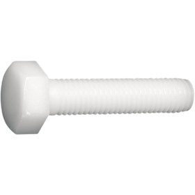 Resim M10x16 Altıköşe Başlı Plastik Civata (10 Adet) 