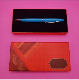 Resim Kutulu Metal Turkuaz Kalem 