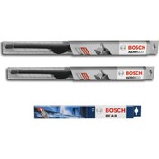 Resim Bosch Peugeot 208 Ön Arka Silecek 2012-2018 Bosch Aeroeco-Rear 