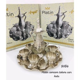 Resim 9084 Platin Zemzem Takımı Sarı Kutu 