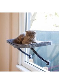 Resim Cama Yapışan Kedi Yatağı 