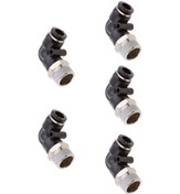 Resim Homyl 5 Adet Erkek Konu Dirsek Konektörü Hızlı Dpl-l8-03 