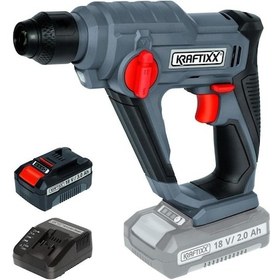 Resim Kraftixx By Einhell KX-BH 18 Li Akülü Darbeli Pnömatik Matkap 1x3 Amper 4514010S2 