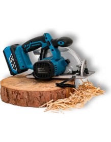 Resim Tan Börth Professional Akülü Daire Testere 2 x 18V 4AH 