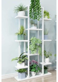 Resim Mion Metal/ahşap Saksılık&çiçeklik Beyaz Diğer 