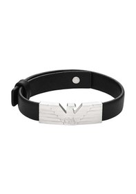 Resim Emporio Armani Ajegs3075-040 Erkek Bileklik Siyah 
