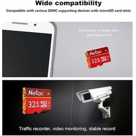 Resim Pazly Netac 32gb U1 Hızlı Micro Sd Kart - 80mb/s Okuma, Su Geçirmez, Araba Ve Telefonlar İçin 
