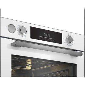 Resim Grundig GEBD 12302W 72 LT Ankastre Beyaz Cam Fırın 