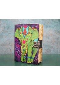 Resim Fil Tasarımı Deri Defter Acı Kahve 