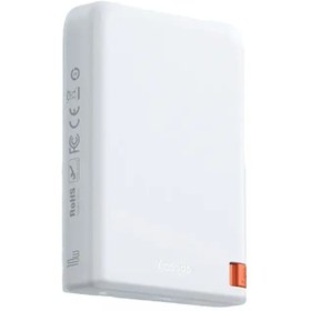 Resim MCDODO MC-5100 15W 10000 mAh Stantlı Manyetik Kablosuz Powerbank - Beyaz 