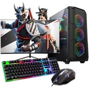 Resim I3 10100F 16GB 240SSD 1TB HDD 4GB RX550 24" Monitörlü (Gaming SET) Rogame