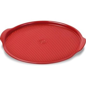 Resim Emile Henry EH347614 Seramik Yuvarlak Pizza Fırın Kabı (40x35x13) Kırmızı 