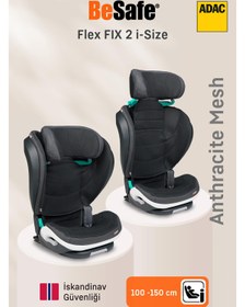 Resim Besafe Izı Flex Fıx I-Sıze 2 Oto Koltuğu 15-36 kg - Gri - Antrasit / Standart 