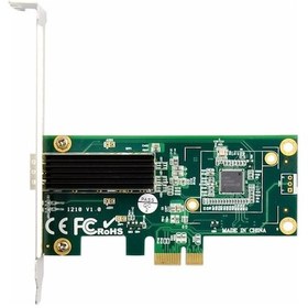 Resim Open Smart OPS7721NT 1 Port Intel I210-F1 1Gbe Sfp PCIe X1 Ethernet Kartı 