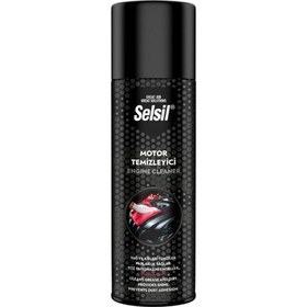 Resim Selsil Susuz Motor Temizleme Spreyi Engine Cleaner 500ML Motor Temizleyici 