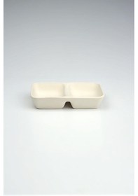 Resim 2 Bölmeli Mars Çerezlik Seramik Bisküvi 