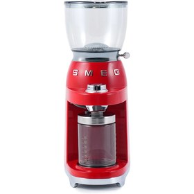 Resim Smeg CGF11RDEU Kahve Öğütücü Kırmızı 