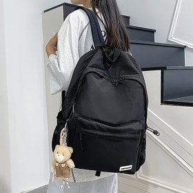 Resim Hafif Kadın Moda Sırt Çantası - Büyük Kapasiteli Çok Amaçlı Tote, Çoklu Bölümler, Ayarlanabilir Omuz Askıları ve Güvenli Fermuar Kapatma, Okul, Seyahat, Ofis için Dayanıklı Softshell Tasarımı - 6 Renk Mevcut, Okul Sırt Çantası, Çok Yönlü Taşıma Çantası, Minimalist Sırt Çantası, Sağlam Yapı, Girişimci Profesyoneller 