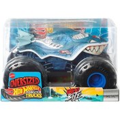 Resim Hot Wheels Monster Trucks 1:24 Great Bite Fyj83 Jcc89 Lisanslı Ürün Karışık Çok Renk 