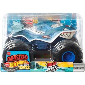 Resim Hot Wheels Monster Trucks 1:24 Great Bite Fyj83 Jcc89 Lisanslı Ürün Karışık Çok Renk 