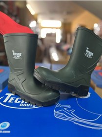 Resim TECHNO BOOTS %100 Su Geçirmez Unisex O4 Çelik Burunsuz Iş,tarım,çiftçi,balıkçı Poliüretan Çizme kısa 