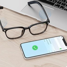 Resim AI Çeviri Gözlükleri, Bluetooth Ile Stereo Akıllı Tercüman Gözlük 5.3 Destek 118 Diller, Gerçek Zamanlı AI Çeviri Bluetooth Güneş Gözlüğü Erkek Kadınlar İçin 