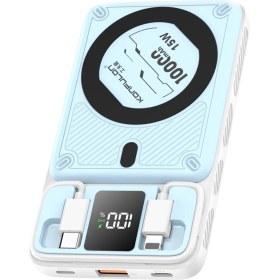 Resim İlk El Grup Ieg™ Konfulon M25W 10.000 Mah 20W Pd Magsafe Powerbank - Mavi 