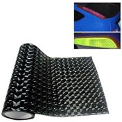 Resim 3d Efekt Kedi Göz Araba Kafası Işık Filmi Tayligar Vinil Film, Boyut: 30cm X 100cm Black 