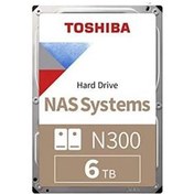 Resim Toshiba N300 6TB 7200Rpm 256MB - HDWG460UZSVA 
