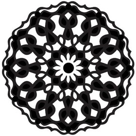 Resim Çiçek Deseni Tip 9 25x25 Cm Lcst Lcst 