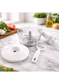 Resim Basmalı El Rondo Beyaz Beyaz 