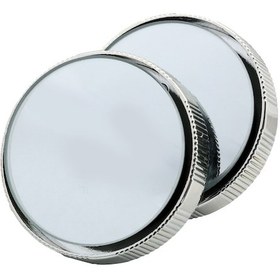 Resim Vantuzlu Oto Kör Nokta Aynası Ayarlanabilir Tak-çıkar Dönerli Prizmatik 360 Derece Krom Çerçeveli 