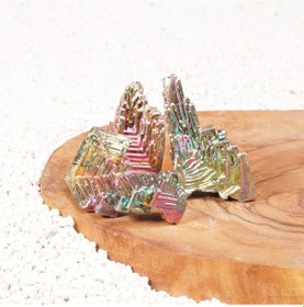 Resim Ham Bizmut Bismuth Taşı Doğal Taş 