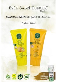 Resim Est Muz Ve Ananas Özlü Çocuk Diş Macunu 60 Ml, Rosie Hediye 