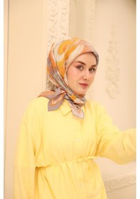Resim Silk Home Olinda İpek Eşarp 47001-16 Lila, Turuncu, Yanık Sarı, Bordo, Buz Mavi 