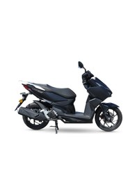 Resim Falcon Max 125İ Scooter Mat Siyah 