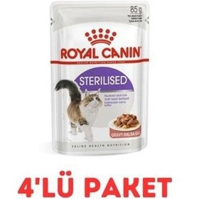 Resim Royal Canin Sterilised Kısırlaştırılmış Yetişkin Kedi Konservesi 4 x 85 G 
